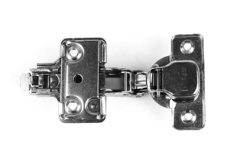 Berta (2 Pieces) Half Overlay Soft Close Frameless Hinges, 110 Degree 6-Ways 3-Cam Adjustment Concealed Kitchen Cabinet Door Hinges - Image 5